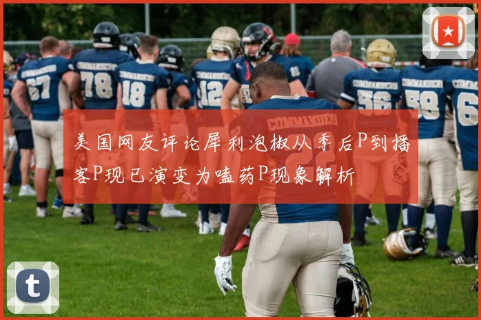 美国网友评论犀利泡椒从季后P到播客P现已演变为嗑药P现象解析